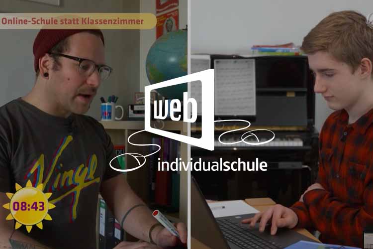 Sat1 Frühstücksfernsehen über die web-individualschule